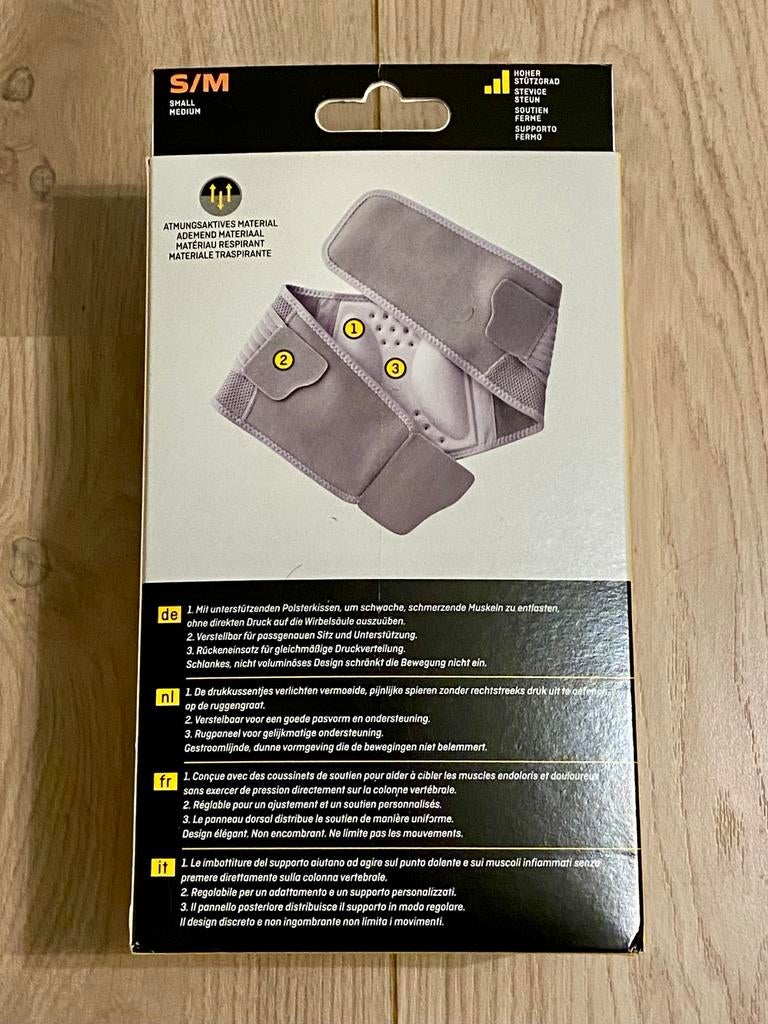 3M Futuro rugbandage S/M - nieuw, Ophalen of Verzenden, Nieuw