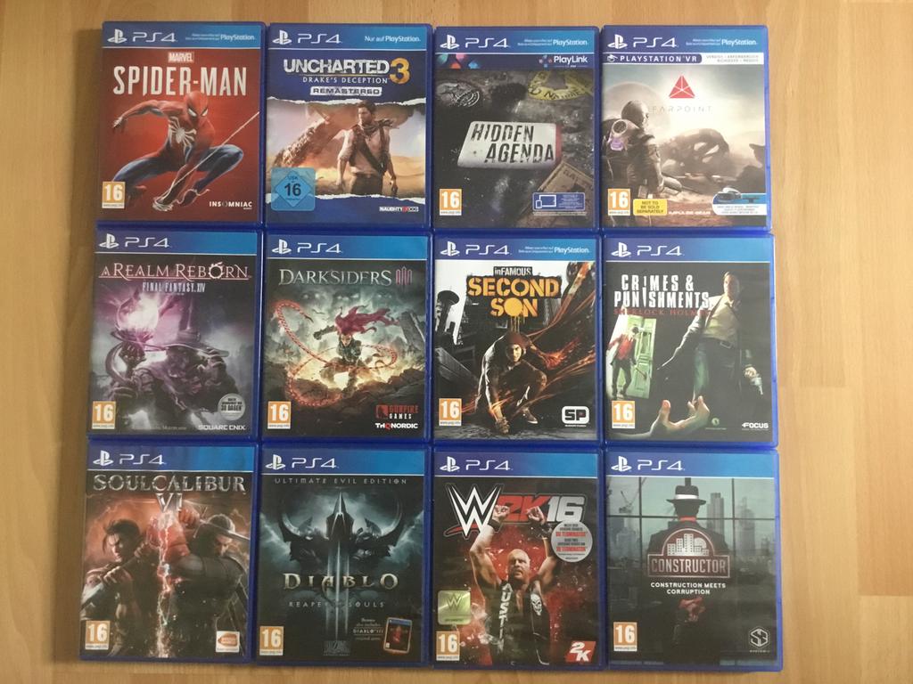 PS4 games, Ophalen of Verzenden, Zo goed als nieuw, Vanaf 16 jaar