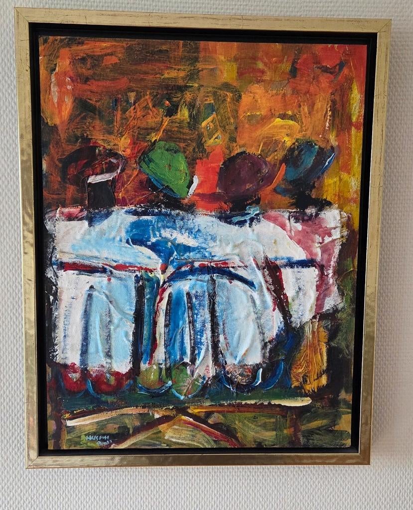 2 Peintures d'Anusa Salanje, Enlèvement