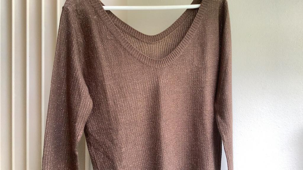 Pull neuf marron fin. S., Enlèvement ou Envoi, Neuf, Taille 36 (S), Brun