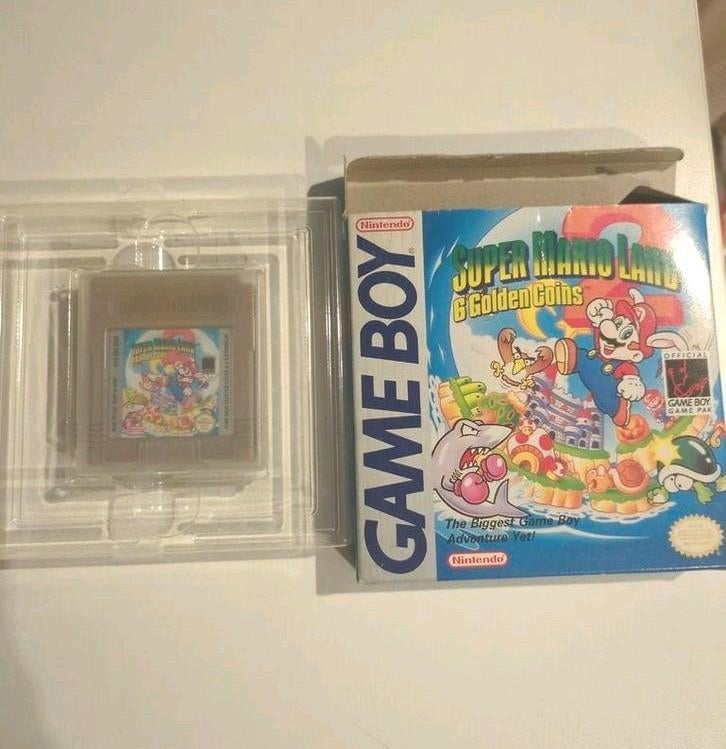Gameboy Super Mario Land 2 6 pièces dorées, boîte incluse, Consoles de jeu & Jeux vidéo, Jeux | Nintendo Game Boy, Enlèvement ou Envoi