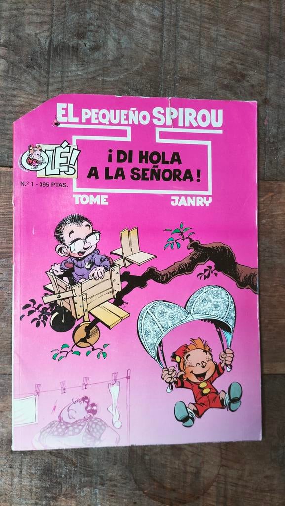 El Pequeño Spirou - Di hola a la Señora - 1, Une BD, Enlèvement ou Envoi, Utilisé