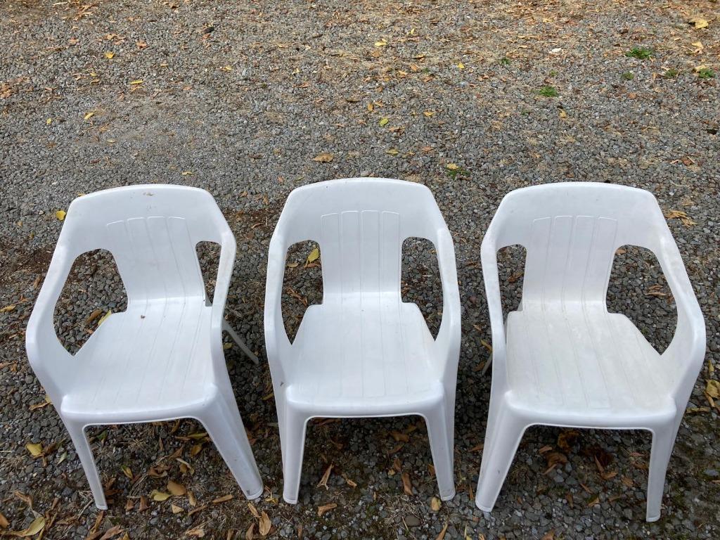 fauteuils de jardin en plastique pour enfants, Enfants & Bébés, Enlèvement, Utilisé, Chaise de table