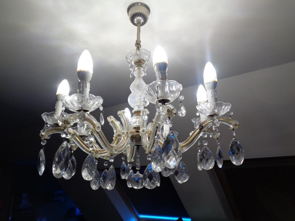 luster, Huis en Inrichting, Lampen | Kroonluchters, Gebruikt, Ophalen