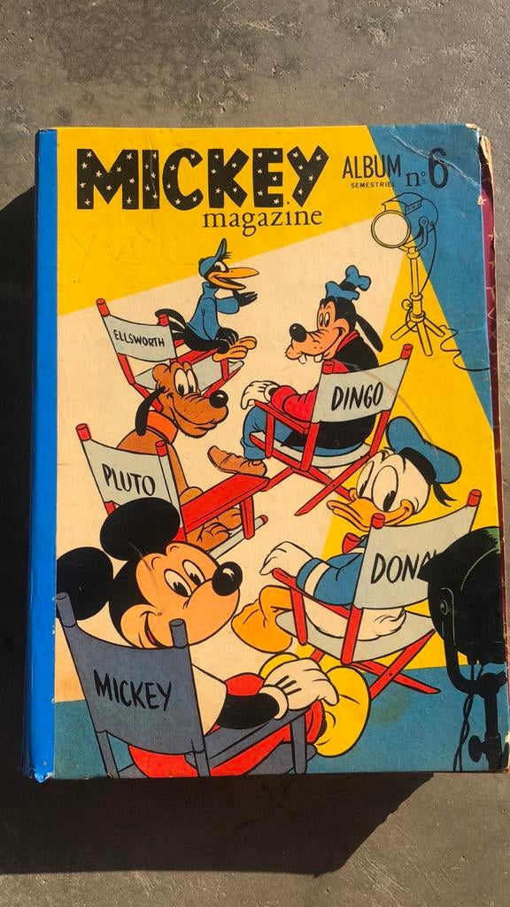 Mickey magazine album n 6 (1953), Livres, Enlèvement ou Envoi, Utilisé