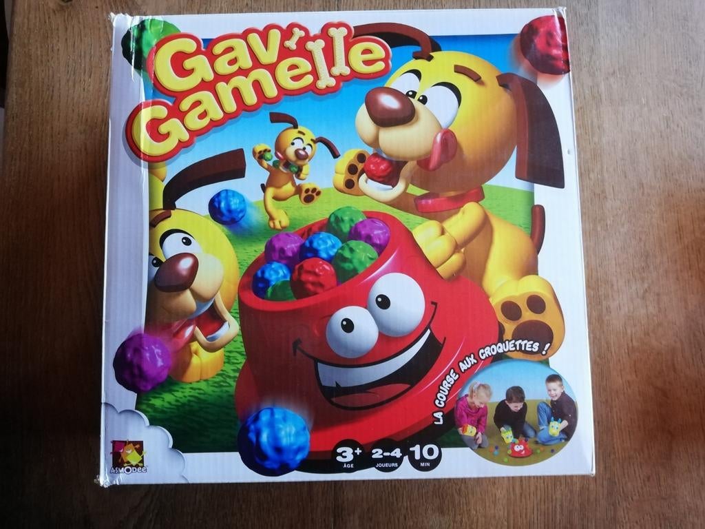 Jeu Gav' Gamelle, Trois ou quatre joueurs, Enlèvement ou Envoi, Comme neuf, Asmodée