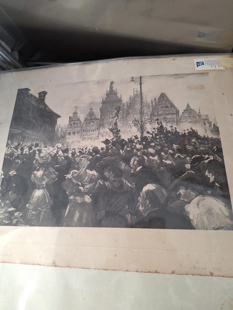 Paul Renouard, Antiquités & Art, Art | Lithographies & Sérigraphies, Enlèvement ou Envoi