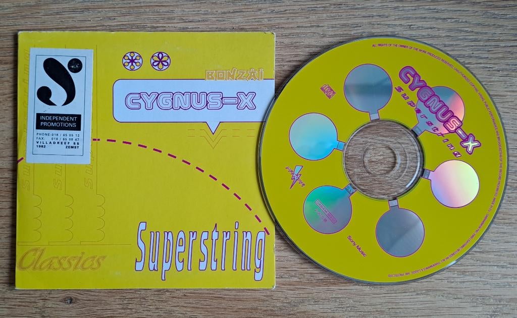 Cygnus-X - Superstring, Cd's en Dvd's, Cd Singles, Gebruikt, Dance, 1 single, Ophalen of Verzenden