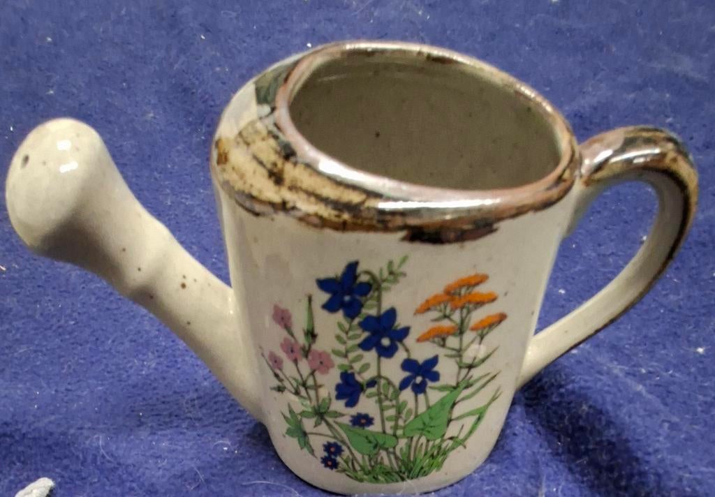 Vintage keramieken gietertje, Ophalen