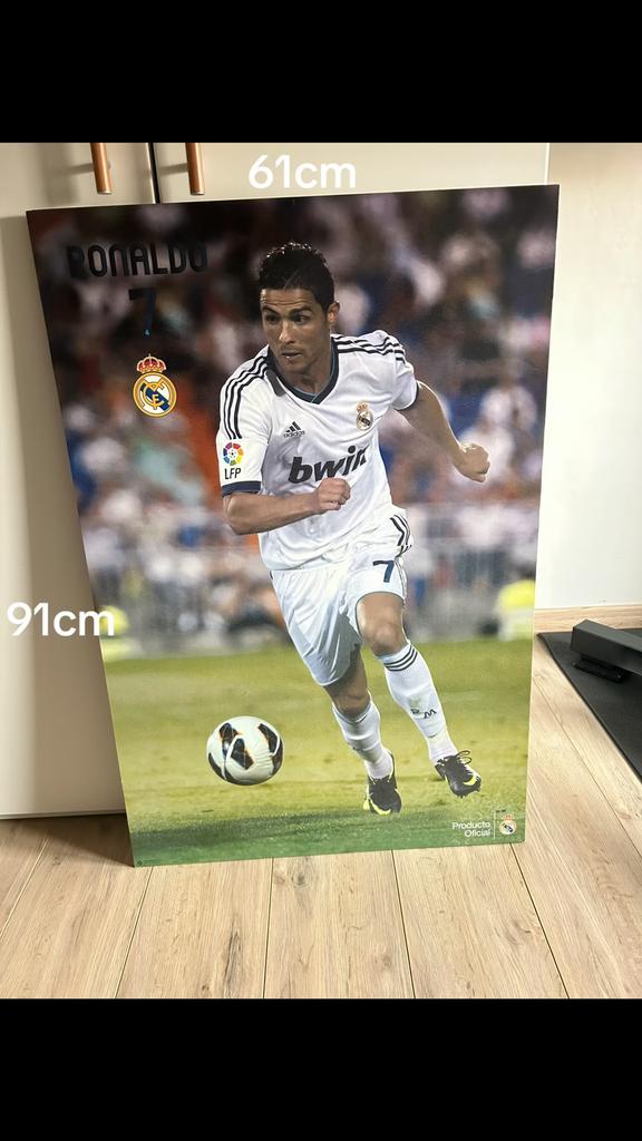 Cristiano Ronaldo poster, Enlèvement, Comme neuf