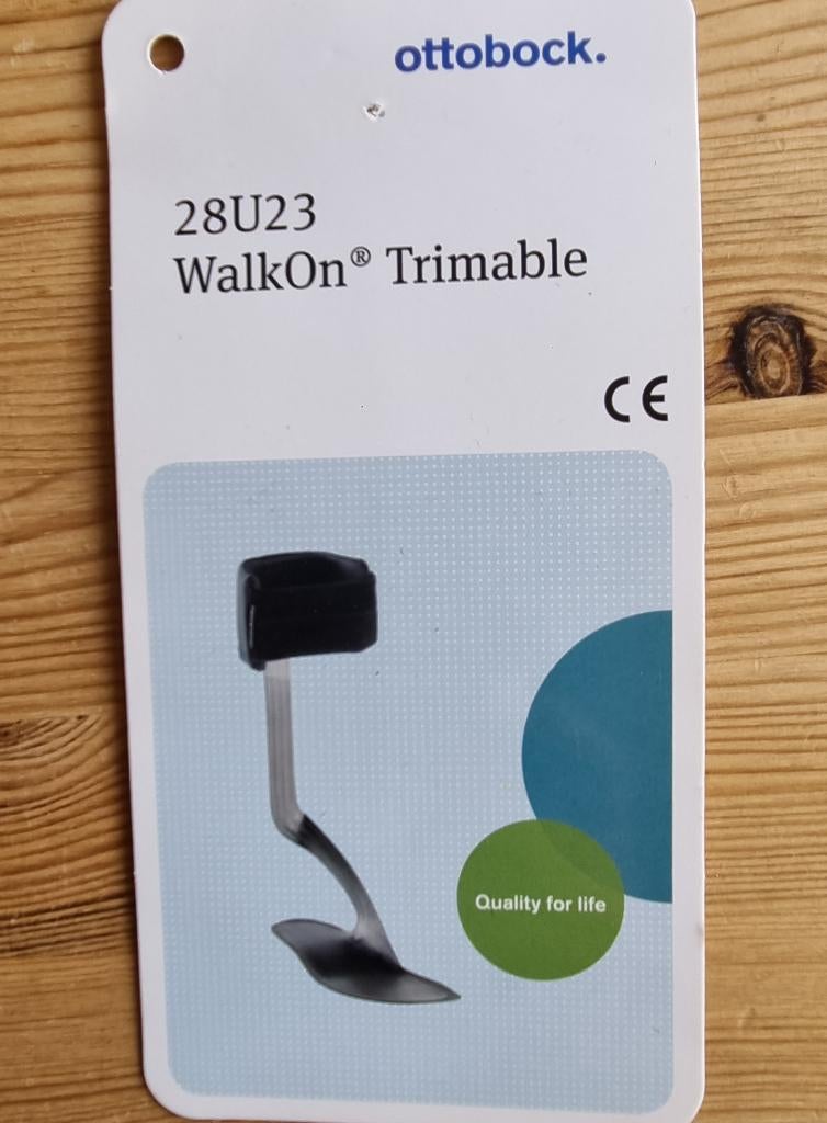 Ottobock WalkOn 28U23 rechts maat L, Diversen, Braces, Ophalen of Verzenden, Zo goed als nieuw