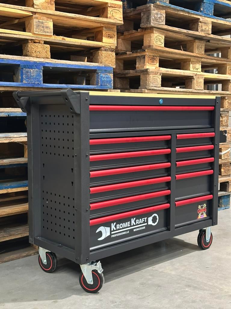 XXL Gereedschapskar LEEG 12 Laden + Gratis Autokruiper!, Doe-het-zelf en Bouw, Ophalen, Nieuw