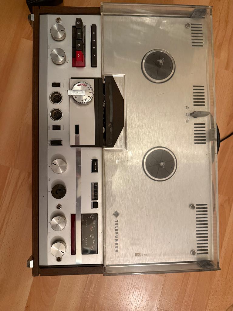 Bandrecorder, Ophalen, Bandrecorder, Met stofkap