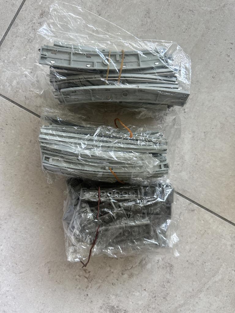 LEGO 12V trein rails (vintage lot), Ophalen of Verzenden, Zo goed als nieuw, Losse stenen, Lego