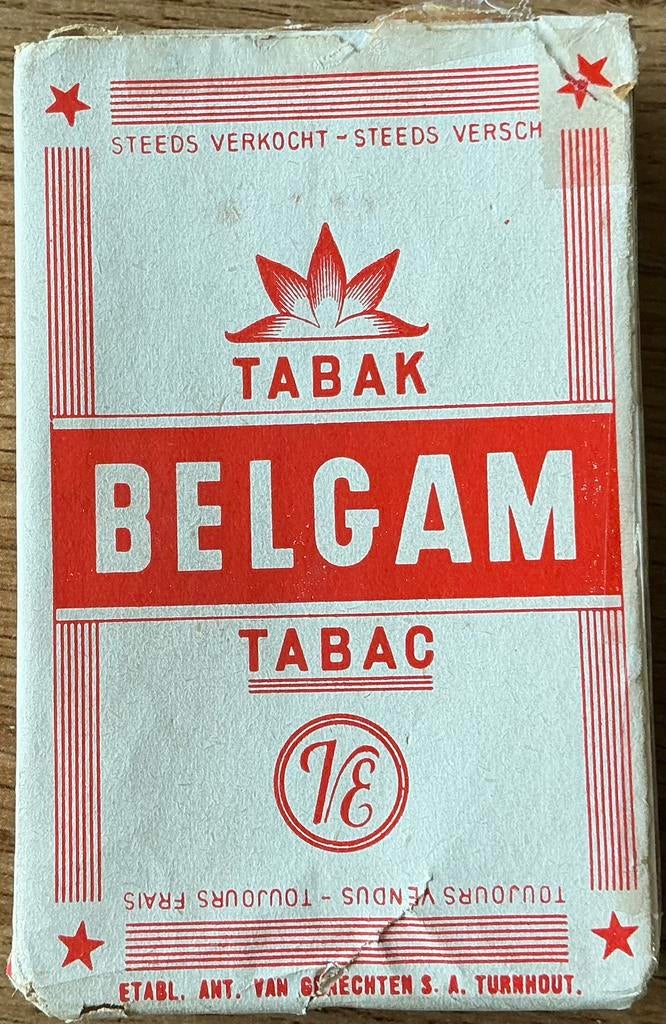 VANDER ELST BELGAM TABAK/oud kaartspel, Ophalen of Verzenden, Zo goed als nieuw, Verpakking