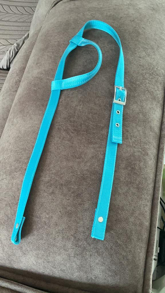 Hoofdstel nylon one ear, Animaux & Accessoires, Enlèvement, Comme neuf