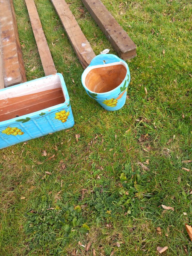 Bloempotten, Tuin en Terras, Ophalen, Gebruikt, Steen