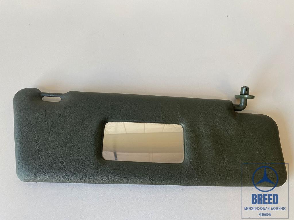 Zonneklep rechts olijfgroen voor Mercedes-Benz W124 W201, Utilisé, -, -, Enlèvement ou Envoi