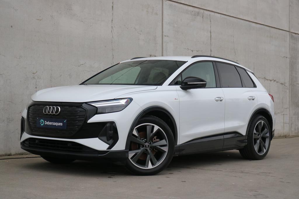 Audi Q4 e-tron Q4 e-Tron 35 S line, Auto's, Audi, https://public.car-pass.be/vhr/f4ecf451-151c-475a-9b69-3c38ed64bfcb, Beige, 0 kg