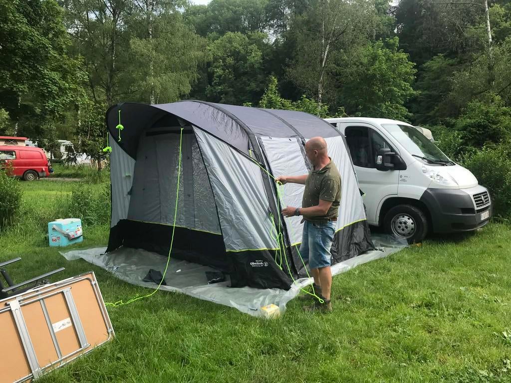 Opblaasbare voortent obelink mallorca easy air, Caravans en Kamperen, Ophalen, Zo goed als nieuw