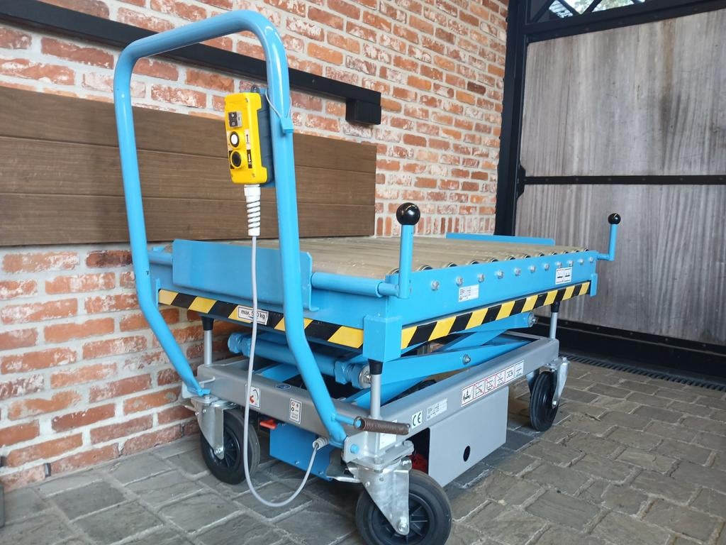 12v heftafel eurokraft, Ophalen