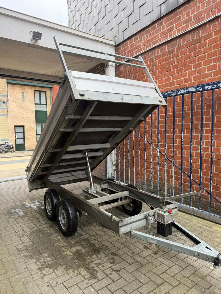 Handmatige kipper kerenzo 750 kg, Auto diversen, Aanhangers en Bagagewagens, Ophalen, Zo goed als nieuw