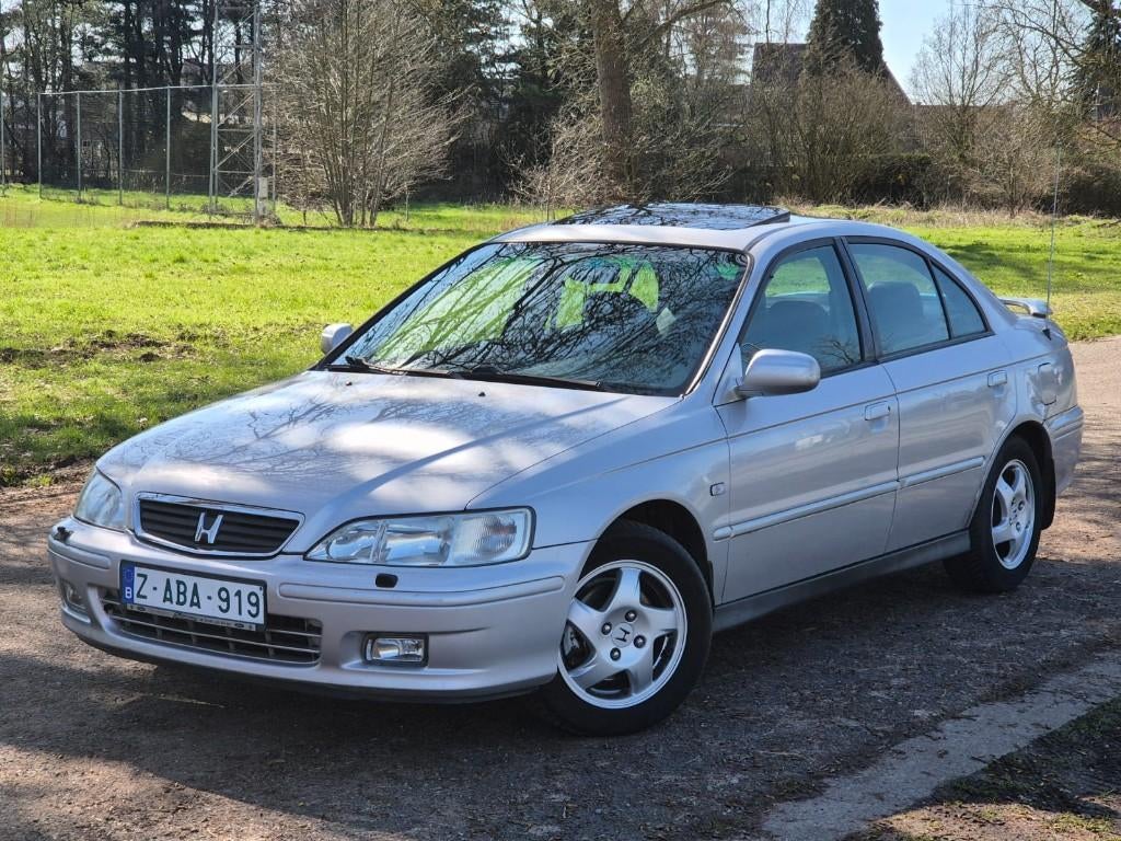 Honda Accord 2.0i AUTOMAAT Leder/Trekhaak/Digi.Airco/Opendak, Auto's, Honda, Electronic Stability Program (ESP), Zwart, 108 kW