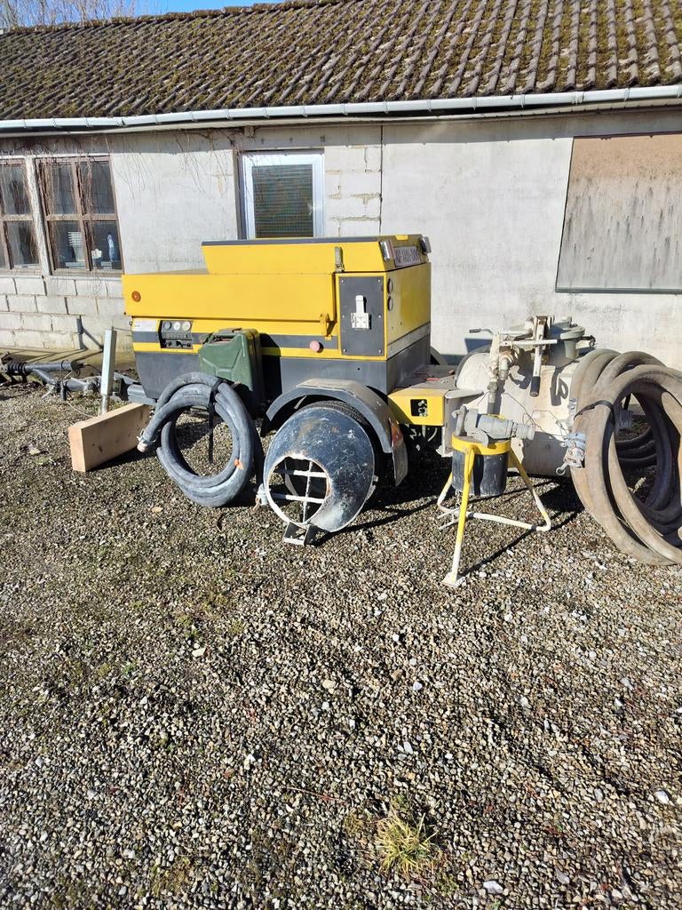 Pompe à chapes, Enlèvement