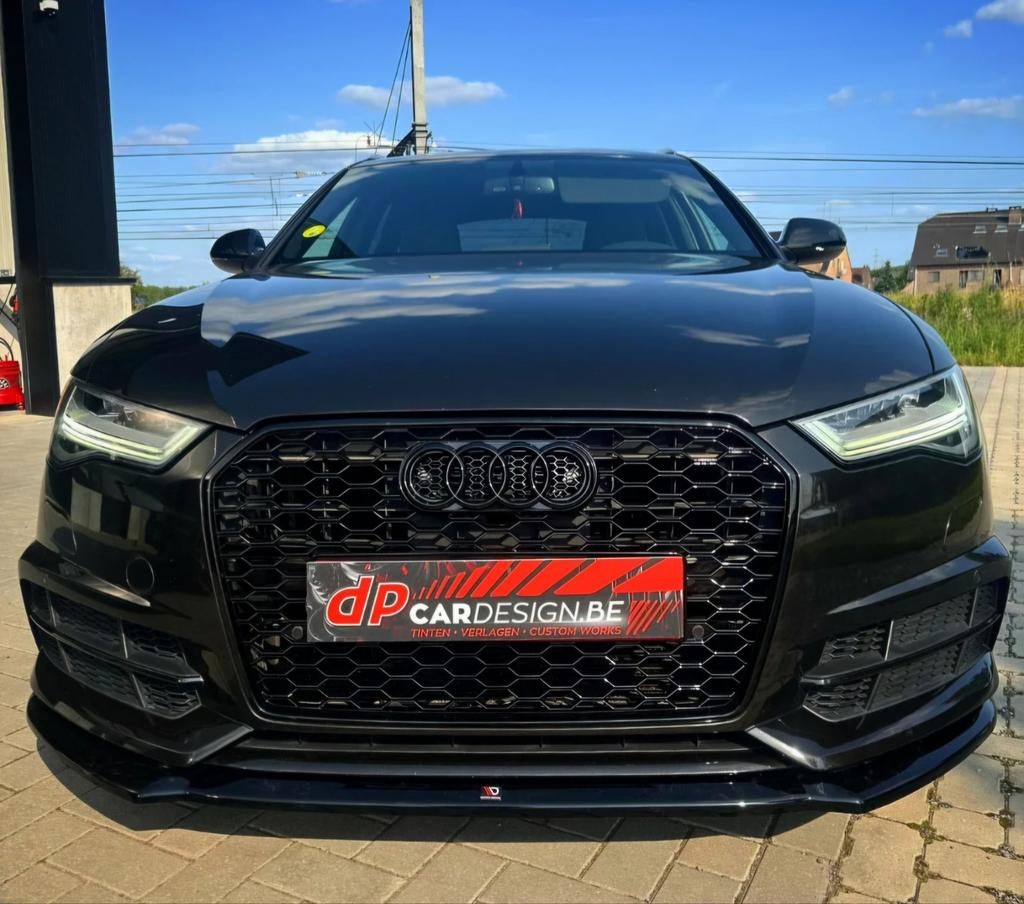 Unieke Audi A6 Performance look Black Edition ook ruilen!, Auto's, 4 cilinders, Alcantara, Zwart, Particulier