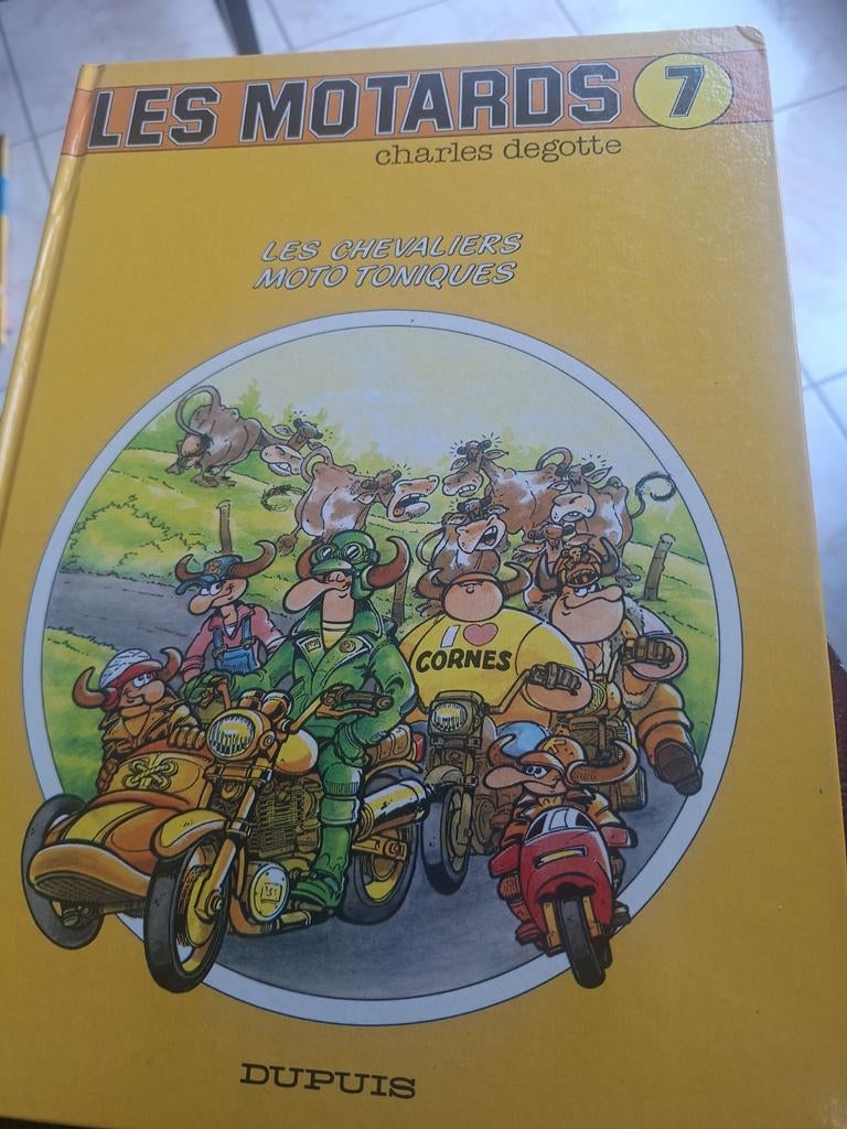 Les Motards 7 Les Chevaliers Moto Toniques Eo, Livres, Une BD, Utilisé
