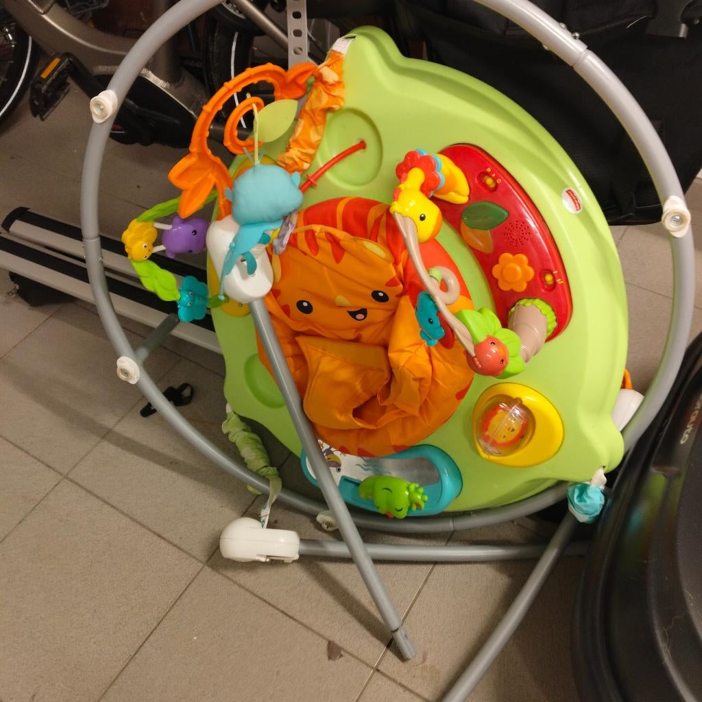 Fisher-price baby jumper, Kinderen en Baby's, Speelgoed | Babyspeelgoed, Ophalen, Gebruikt, Babygym, Met licht