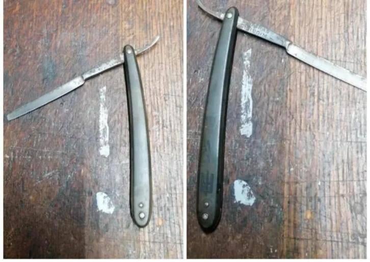 Rasoir militaire landser Allemand WW2, Collections, Objets militaires | Seconde Guerre mondiale, Envoi, Autres, Autres types