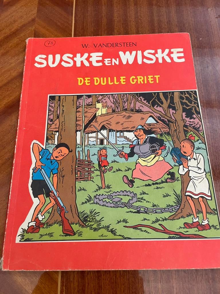 Suske & Wiske De dulle griet 1st D, Livres, Envoi, Utilisé