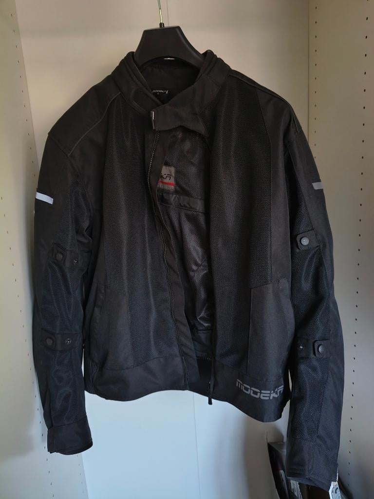 Motorjas doorwaai Modeka, Motoren, Ophalen, Tweedehands, Jas | textiel, Modeka