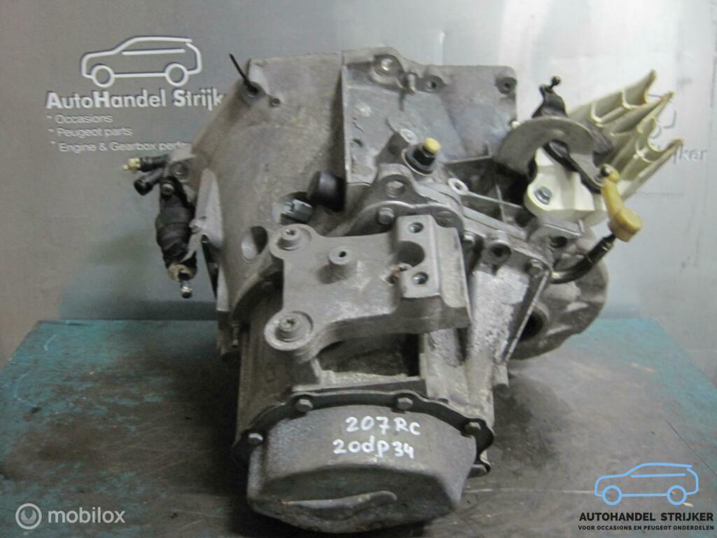 5-versnellingsbak 20dp34 Peugeot 207/ C4 THP RC ('06-'12), Gebruikt, Ophalen of Verzenden, Peugeot, Peugeot