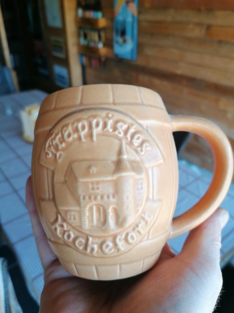 Oude bierpul Rochefort-Trappist., Ophalen of Verzenden