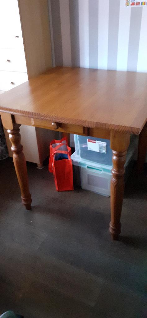 Tafel, Huis en Inrichting, Tafels | Eettafels, Ophalen, 50 tot 100 cm, Vierkant, 50 tot 100 cm