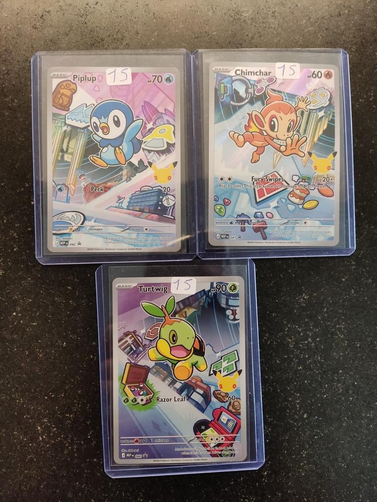 First partner promo kaartjes pokemon, Ophalen