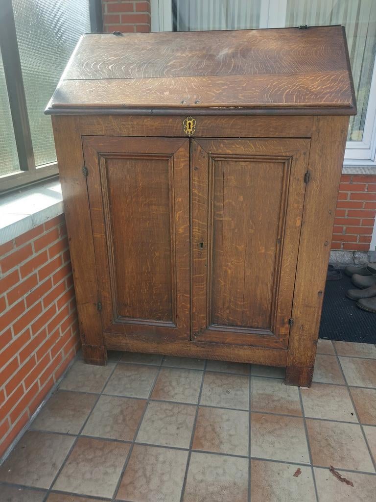 Oude secretaire, Antiek en Kunst, Ophalen