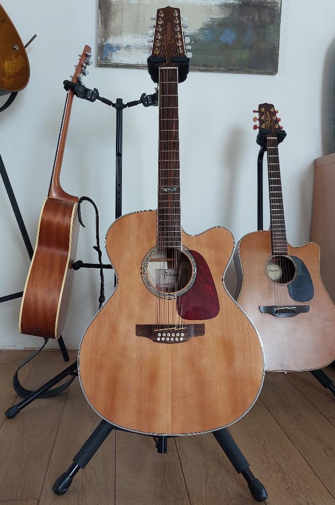 Guitare 12 cordes Takamine (Gj72CE-12-nat), Muziek en Instrumenten, Snaarinstrumenten | Gitaren | Akoestisch, Ophalen, Zo goed als nieuw