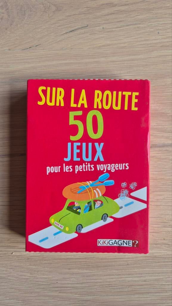 Sur la route: 50 jeux pour les petits voyageurs, Trois ou quatre joueurs, Enlèvement, Comme neuf, KiKigagne