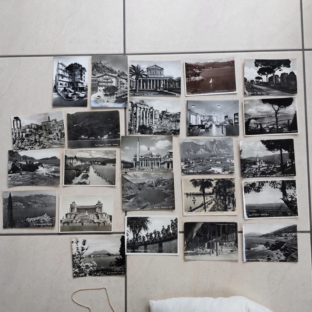 Lot van 24 oude postkaarten van Italie, Ophalen of Verzenden, Italië