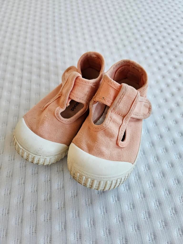 Babyschoentjes Victoria maat 22, Kinderen en Baby's, Ophalen, Meisje, Victoria, Gebruikt