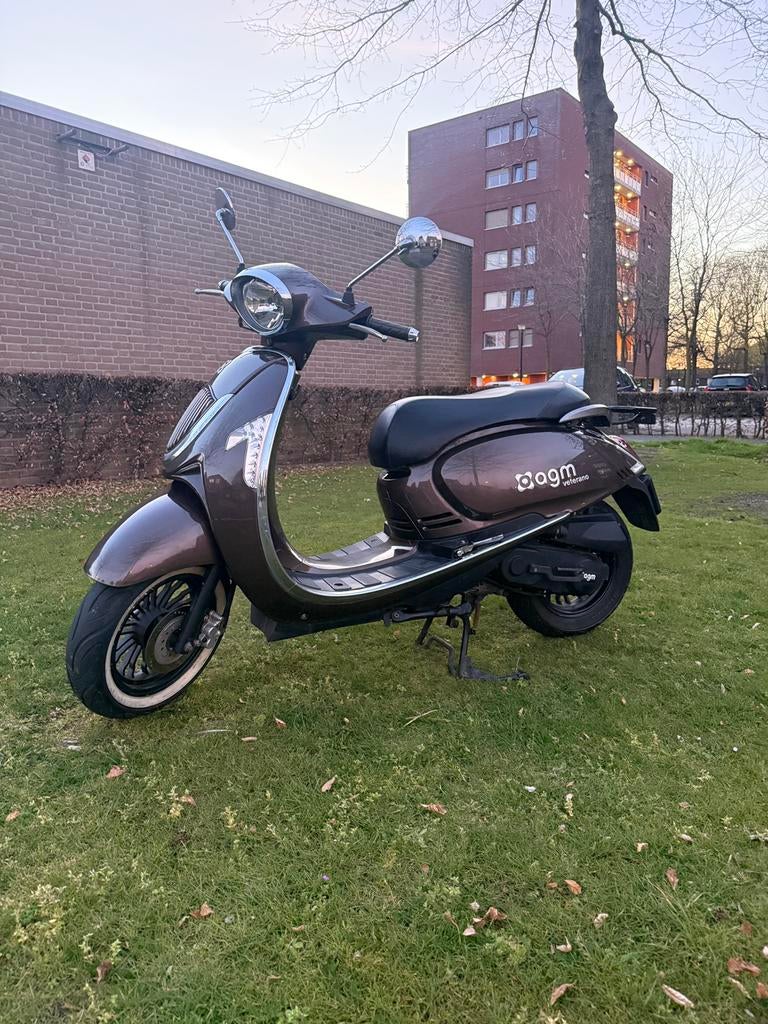 AGM veterano scooter bouwjaar 2017 50cc 4t, Fietsen en Brommers, Ophalen, Gebruikt, Klasse B (45 km/u), Benzine