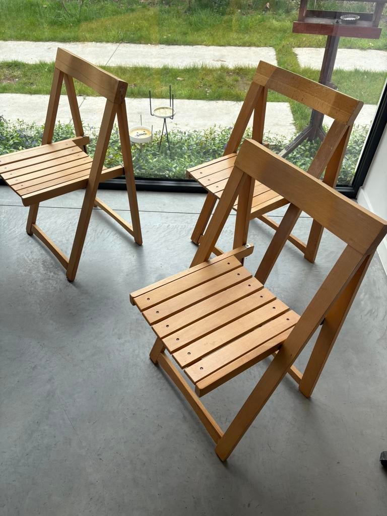 Klapstoelen Aldo Jacober, Ophalen