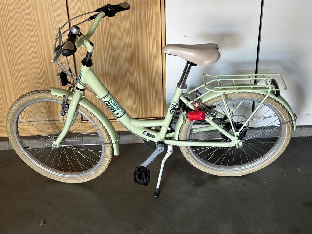 Meisje fiets 24 inch, Enlèvement, Comme neuf, 24 pouces, Vitesses