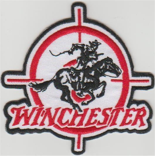 Winchester stoffen opstrijk patch embleem #2, Verzamelen, Kleding en Patronen, Verzenden, Nieuw