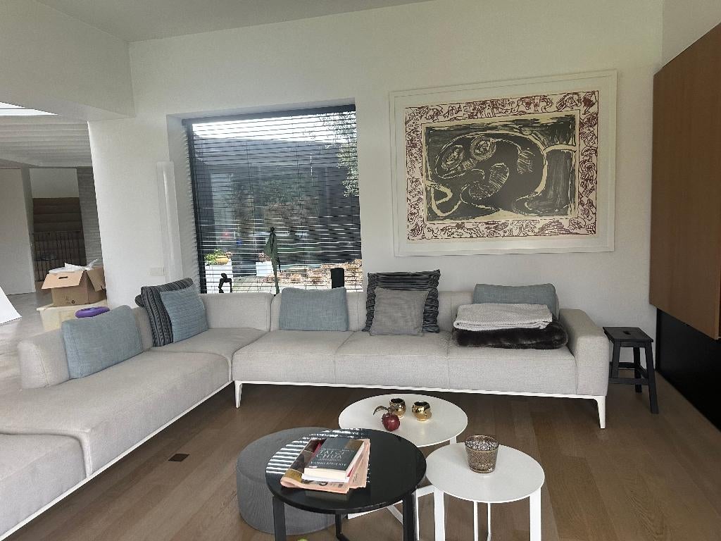 Siège : combinaison d'angle sur mesure avec chaise longue, Maison & Meubles, 150 cm ou plus, 300 cm ou plus, Quatre personnes ou plus