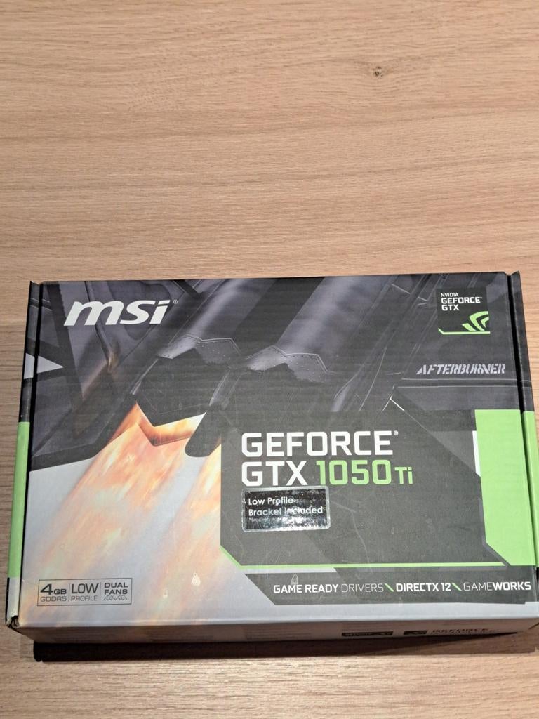 Nvidia GTX 1050ti, Computers en Software, Videokaarten, Gebruikt, Ophalen of Verzenden, GDDR5, PCI