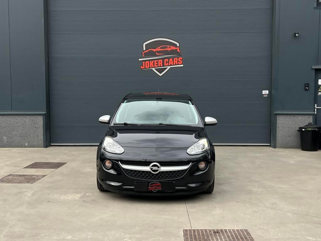Opel Adam 1.4i Black Start/Stop Airco Fietsdrager, ADAM, 4 cilinders, Leder en Stof, Zwart